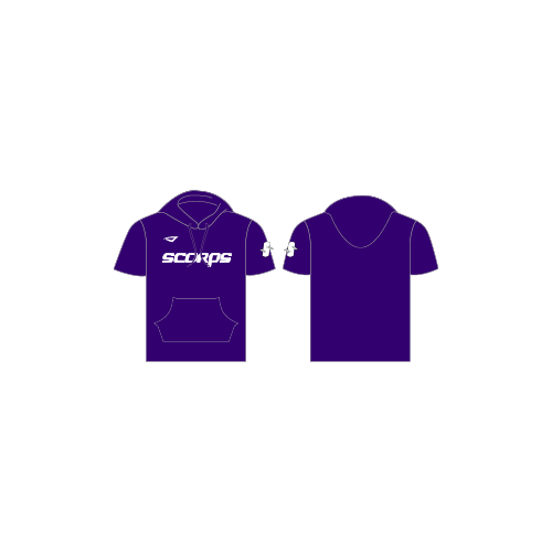 Sublimated Stealth Hoodie - Straight - Purple