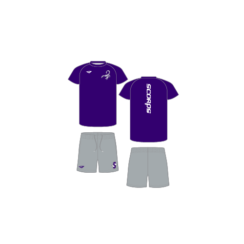 Scorpions Jacksonville Sublimated Practice Set - Purple/Grey